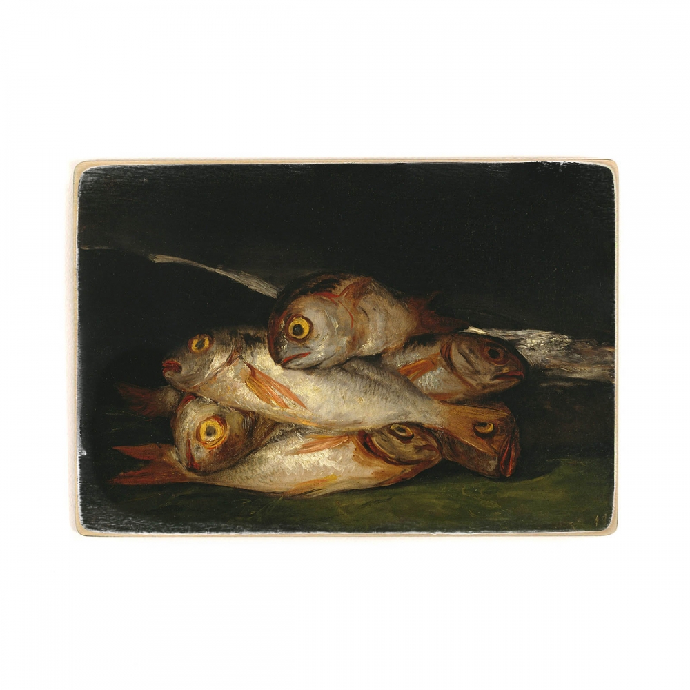 

Деревянный постер Искусство Francisco de Goya - Still Life with Golden Bream А2