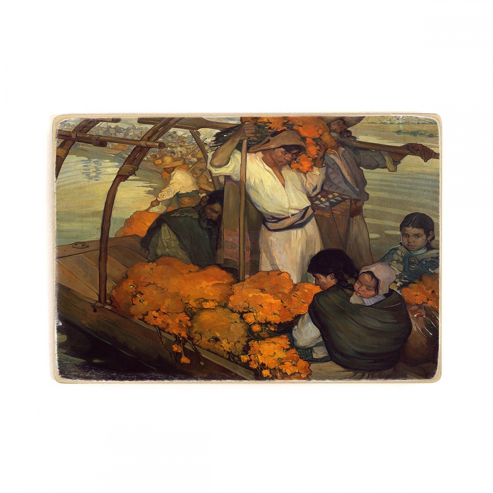 

Деревянный постер Искусство Saturnino Herran - The Offering А2