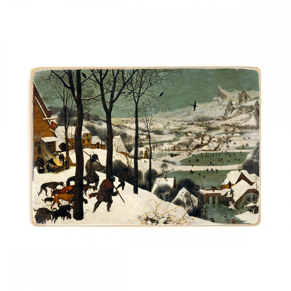 

Деревянный постер Искусство Pieter Bruegel the Elder - Hunters in the Snow А1