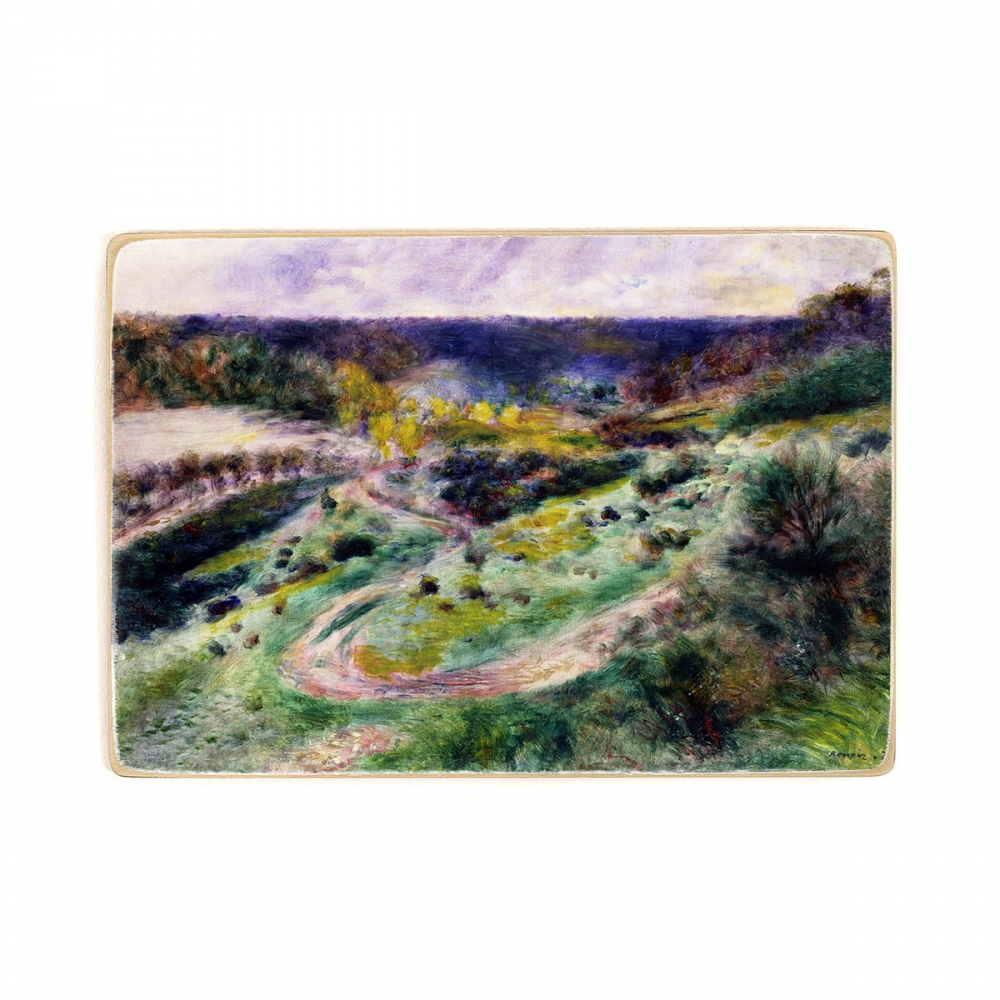 

Деревянный постер Искусство Pierre-Auguste Renoir - Road at Wargemont А2