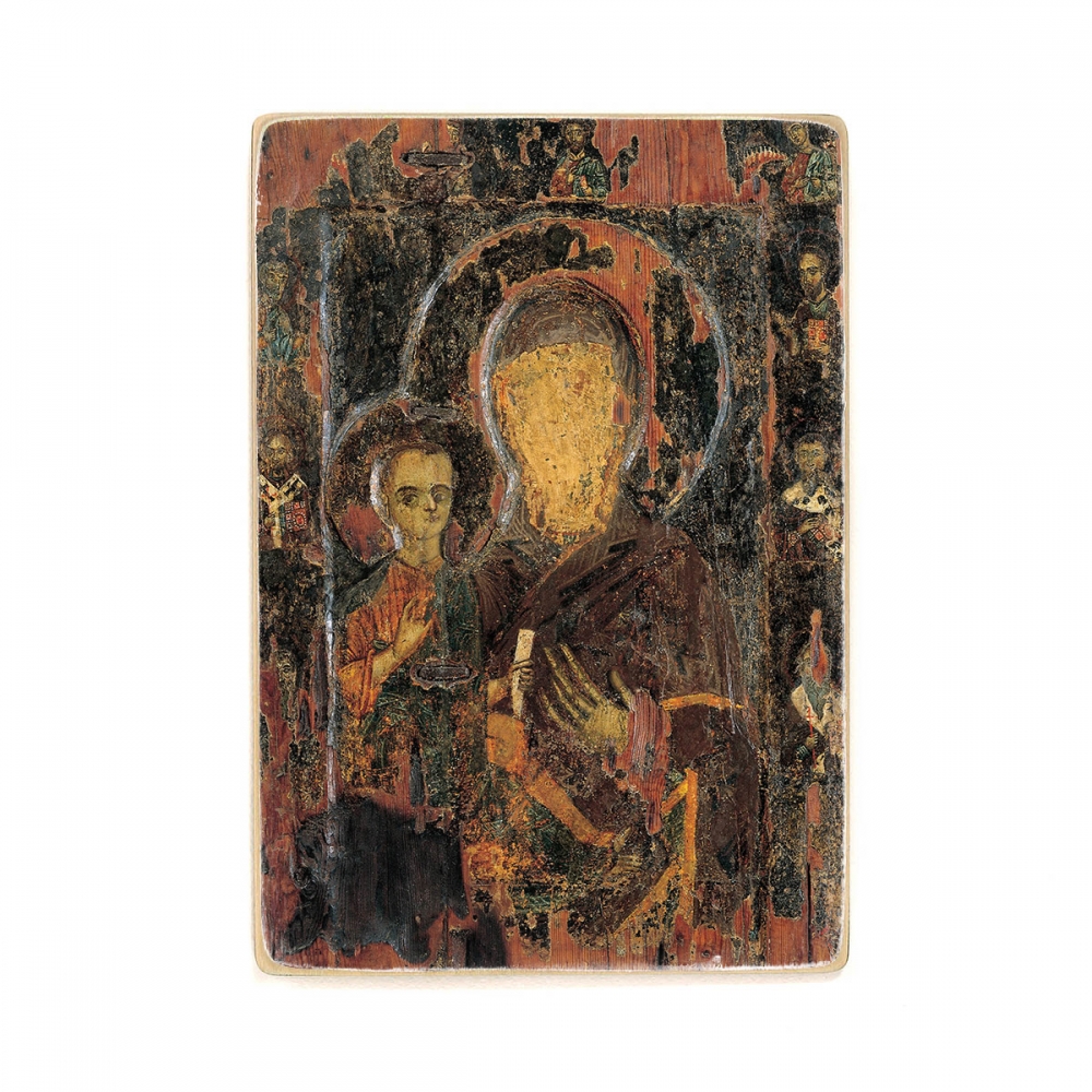 

Деревянный постер Искусство The Virgin and Child 13th centuri А1