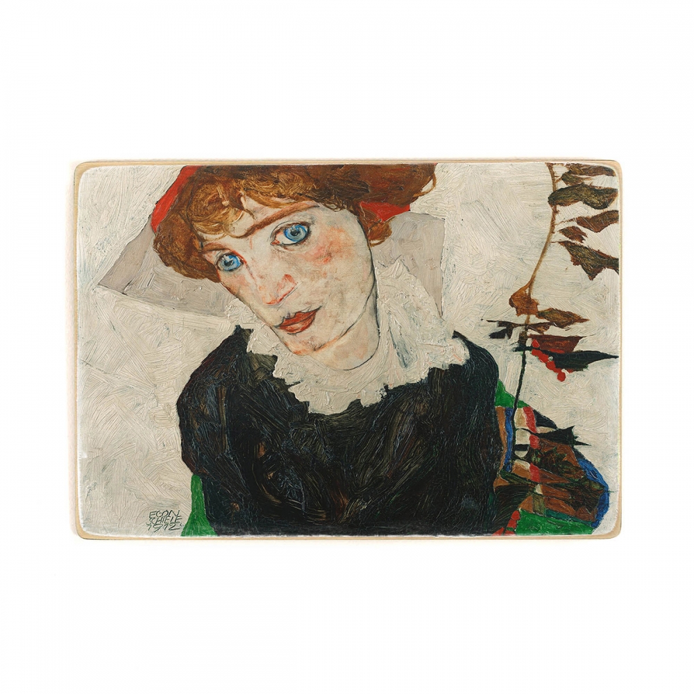 

Деревянный постер Искусство Egon Schiele - Portrait of Wally Neuzil А2