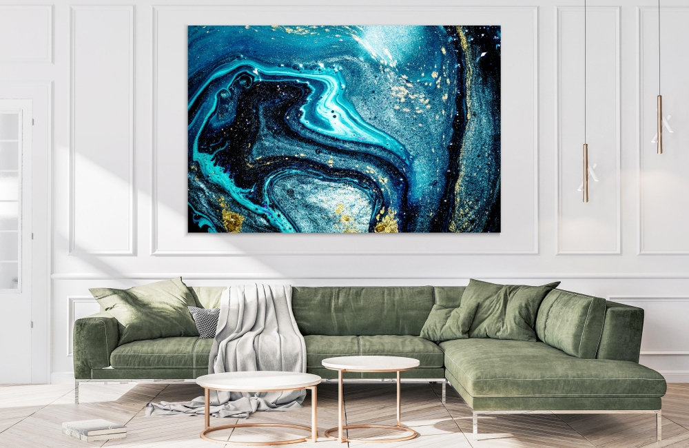 

Картина на холсте Абстракция Abstract Ocean Art 75х100 см.
