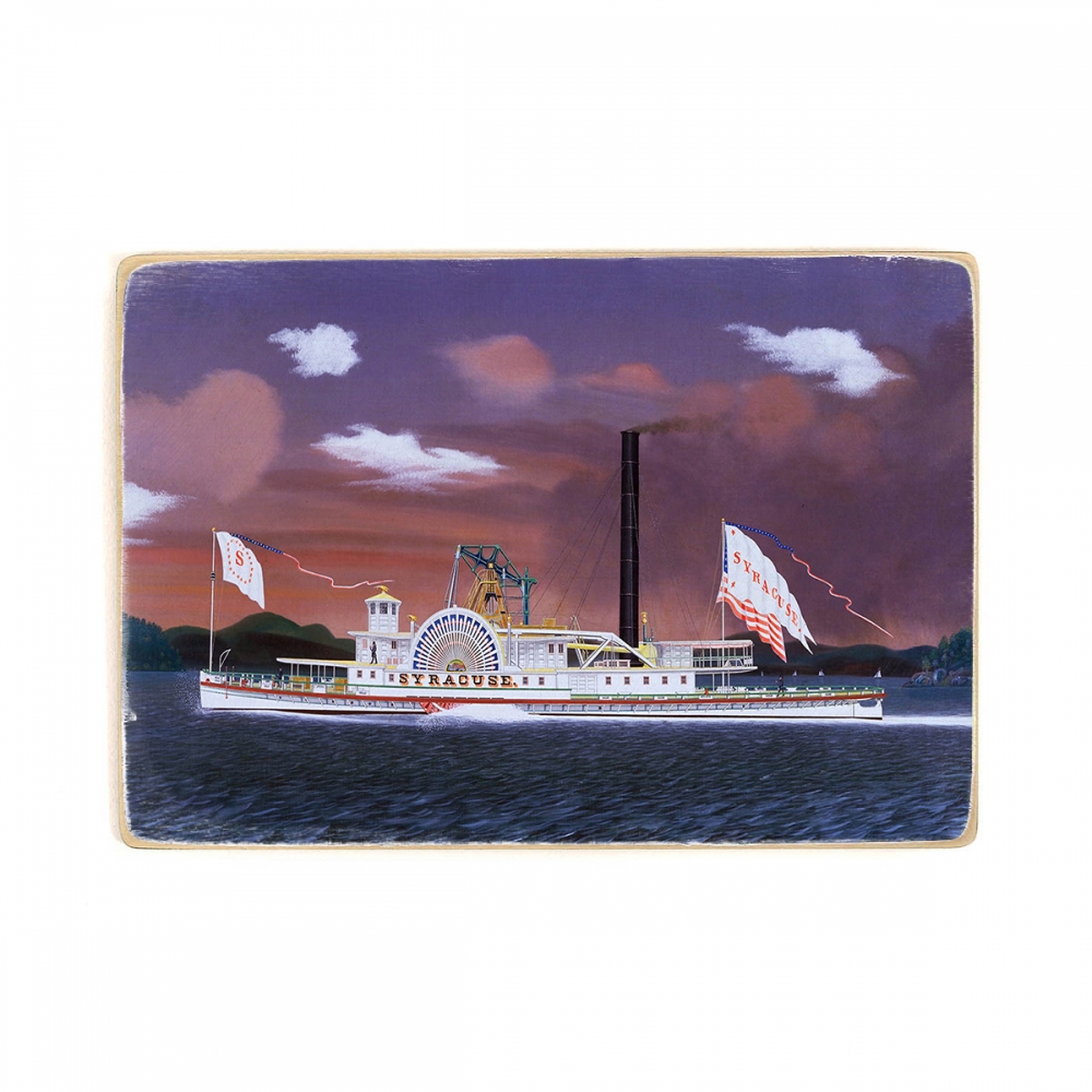 

Деревянный постер Искусство James Bard - The Steamship Syracuse А2