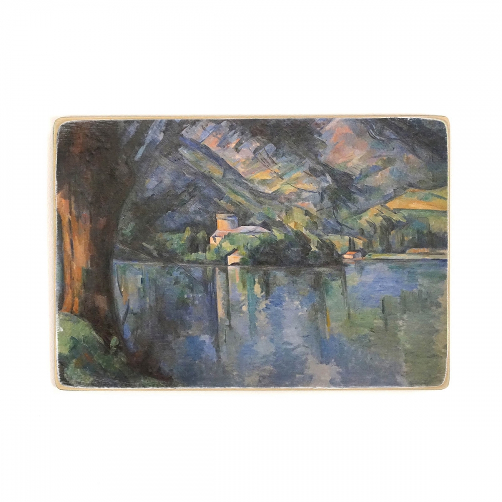 

Деревянный постер Искусство Paul Cezanne - Lake of Annecy А2