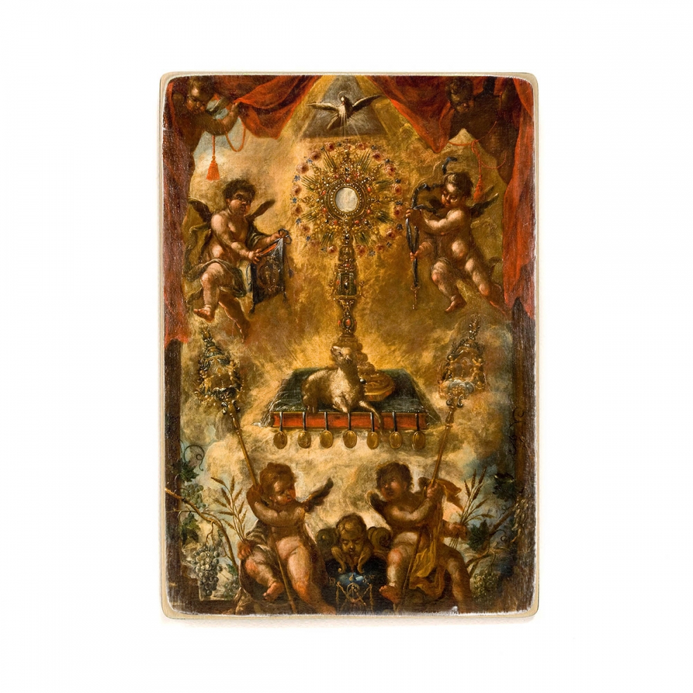 

Деревянный постер Искусство Allegory of the Eucharist А1