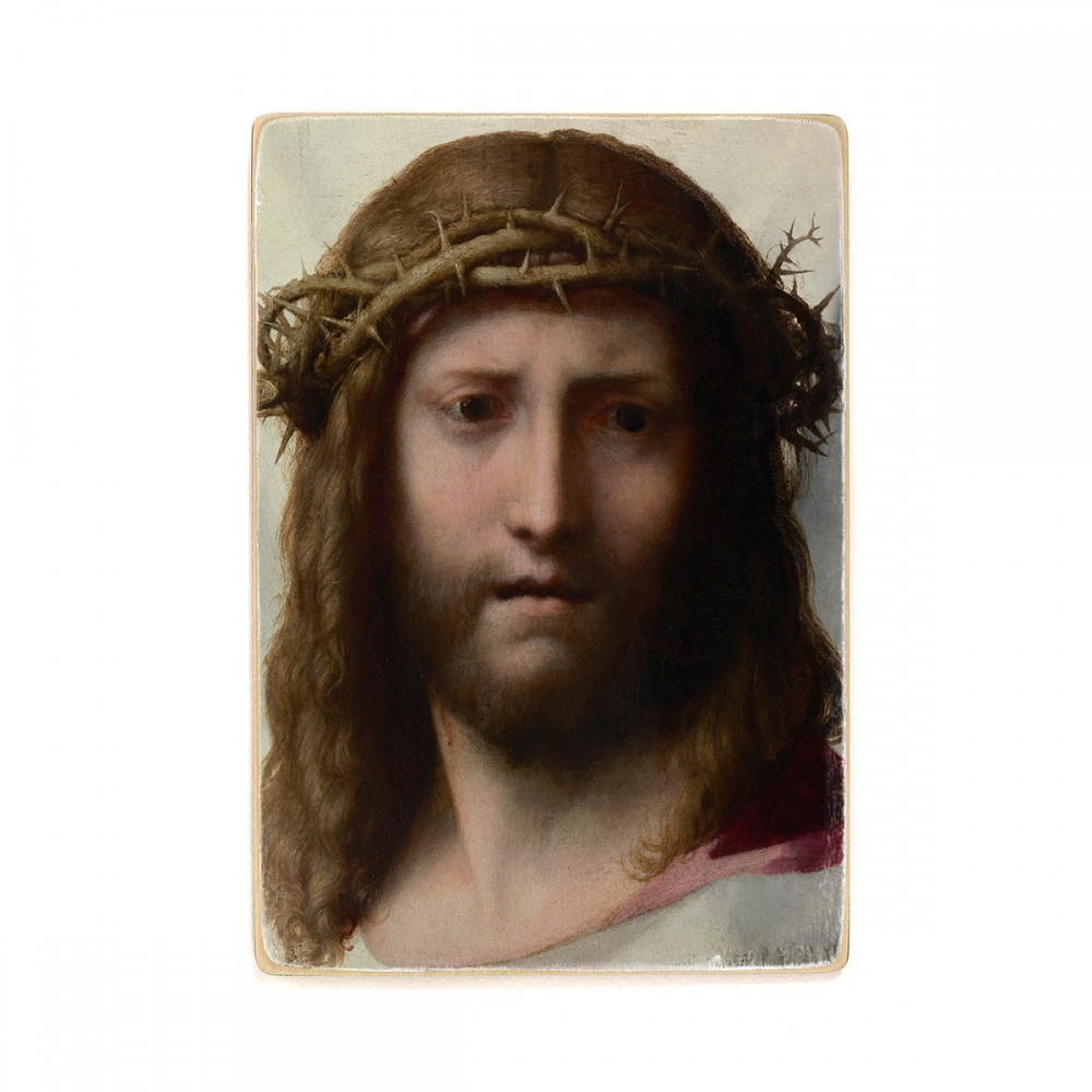 

Деревянный постер Искусство Correggio (Antonio Allegri) - Head of Christ А2