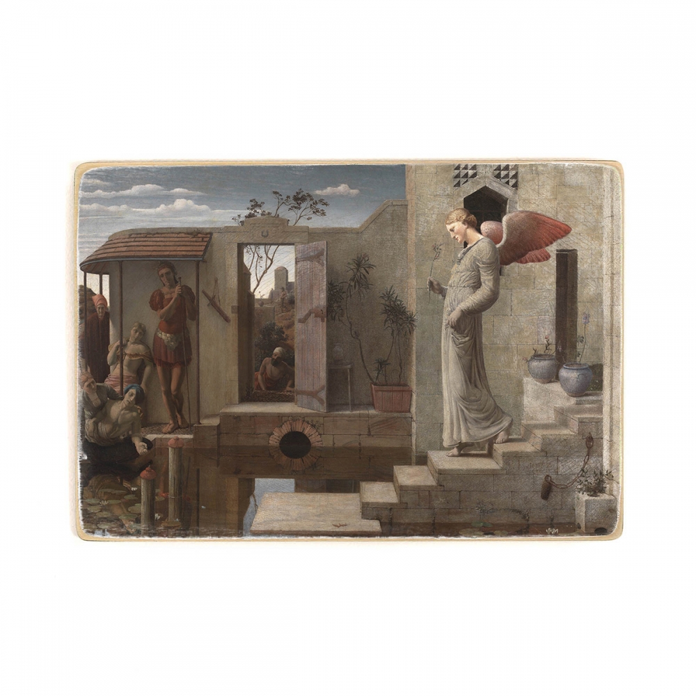 

Деревянный постер Искусство Robert Bateman - The Pool of Bethesda А1