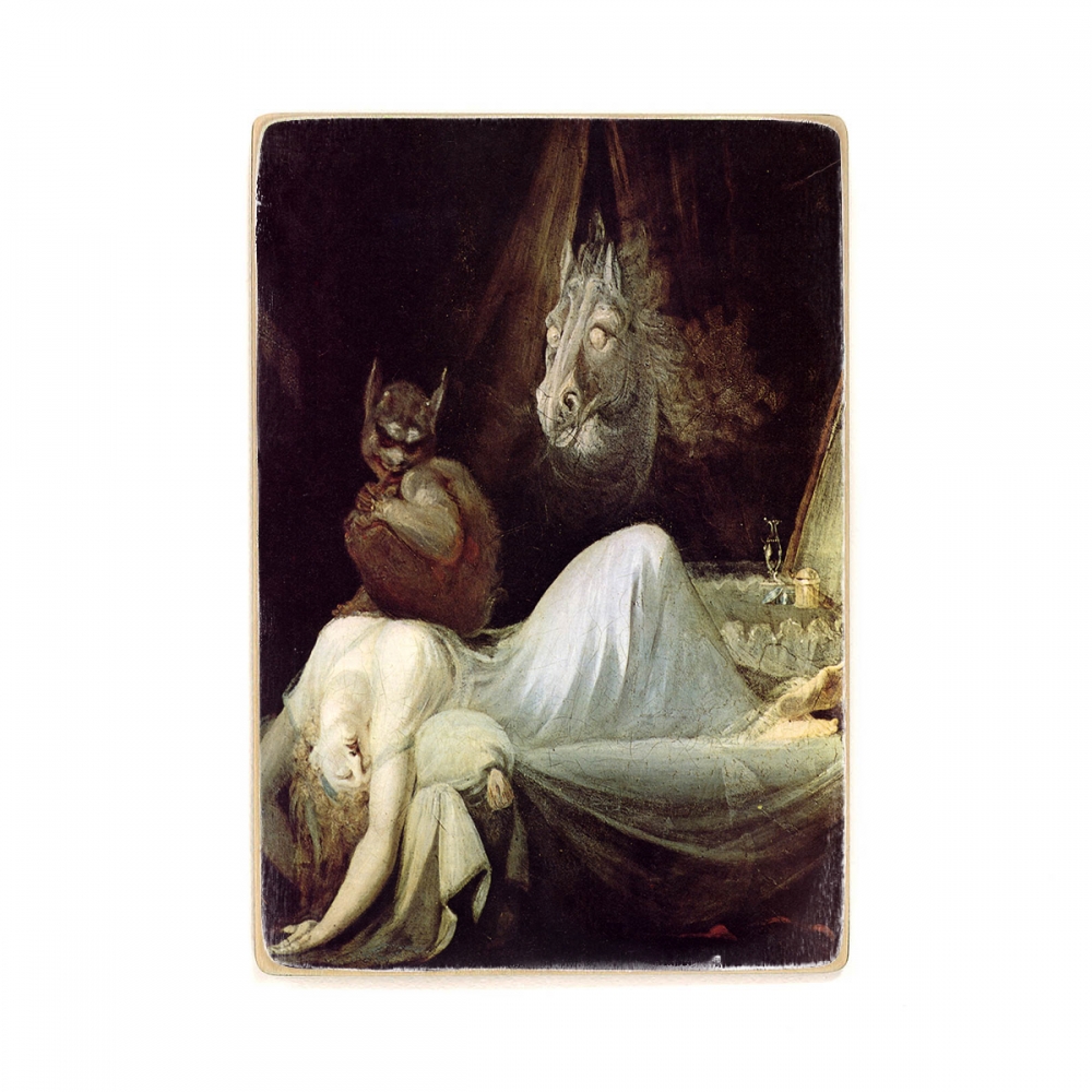 

Деревянный постер Искусство John Henry Fuseli - The Nightmare 1791 А2