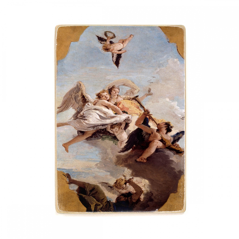 

Деревянный постер Искусство Giovanni Battista Tiepolo - Virtue and Nobility putting Ignorance to Flight (1743) А2