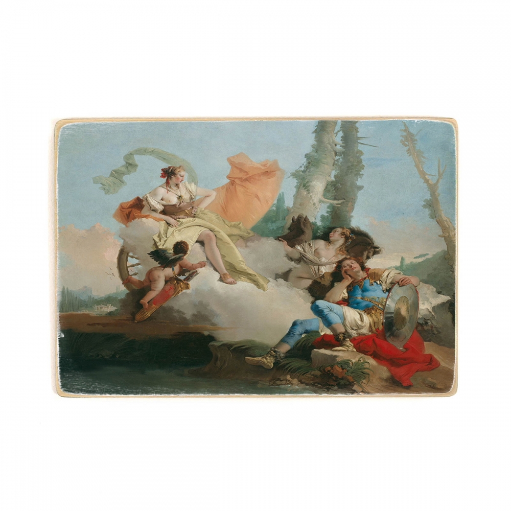

Деревянный постер Искусство Giovanni Battista Tiepolo - Rinaldo Enchanted by Armida А1