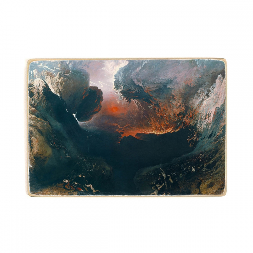 

Деревянный постер Искусство John Martin - The Great Day of His Wrath А1