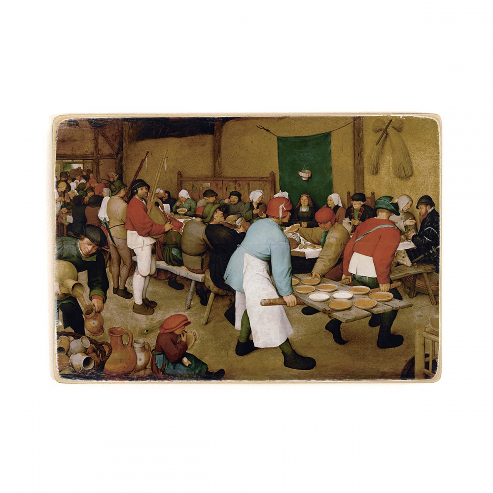 

Деревянный постер Искусство Pieter Bruegel the Elder - Peasant Wedding А1