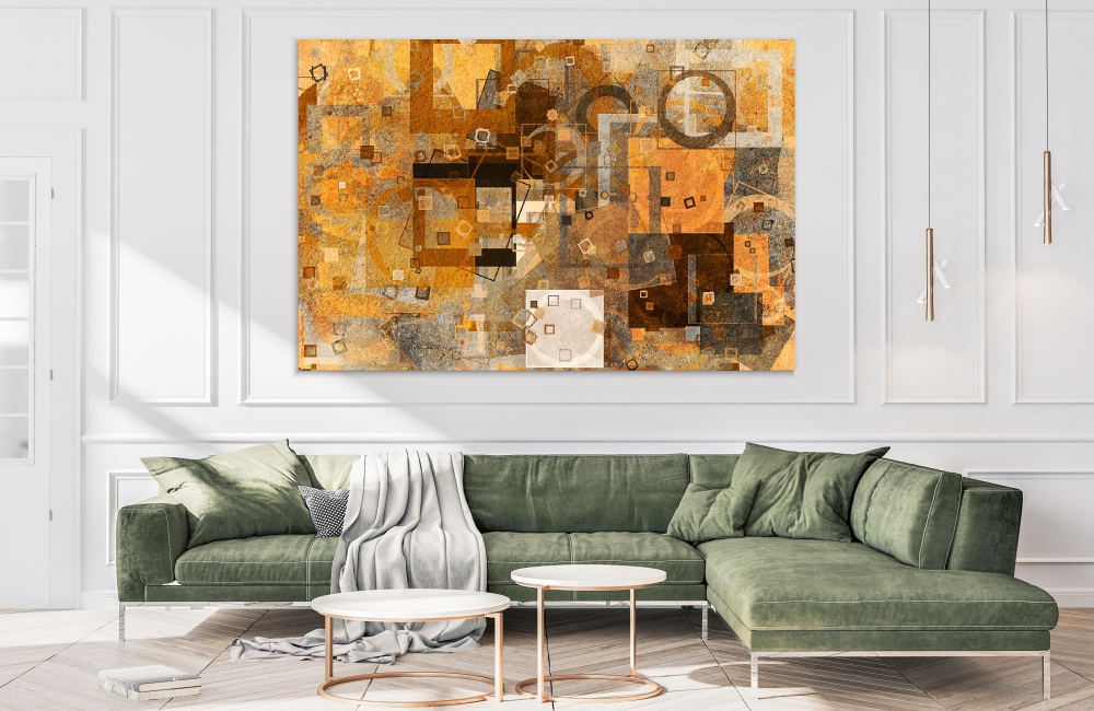 

Картина на холсте Абстракция Abstract Grunge 90х120 см.