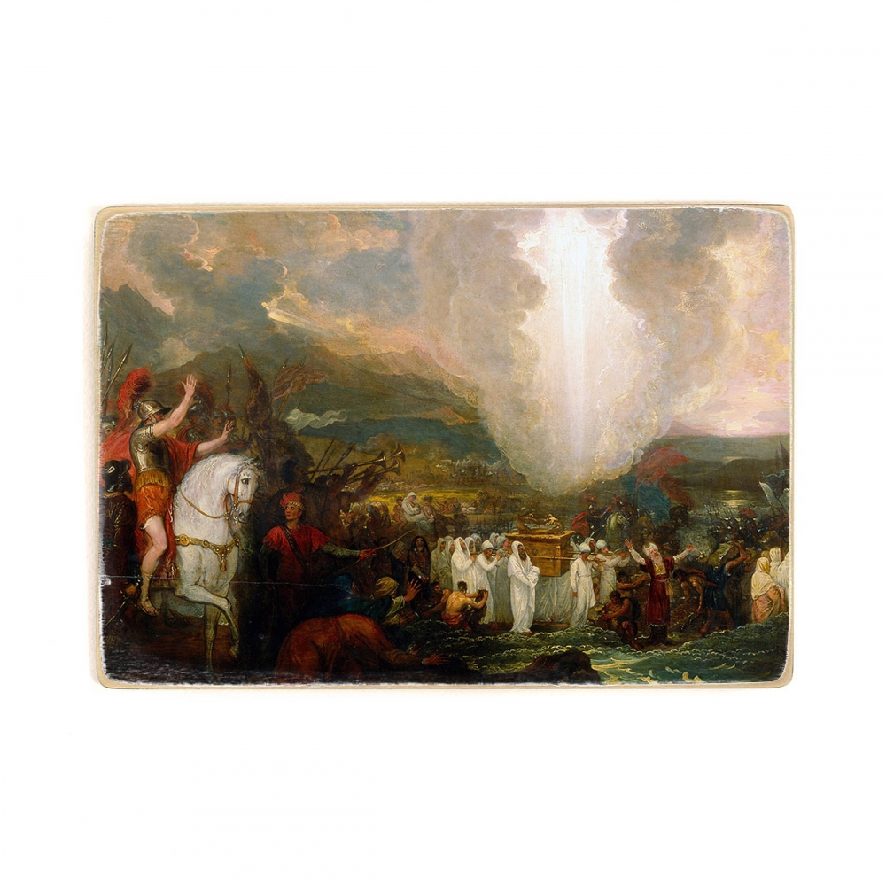 

Деревянный постер Искусство Benjamin West - Joshua passing the River Jordan with the Ark of the Covenant А2