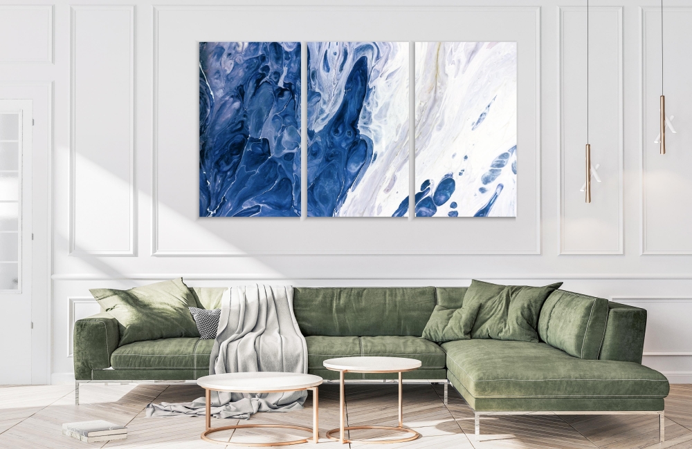 

Картина на холсте Модульные Модульная картина Abstract Painting 3 картины 30х60 см.