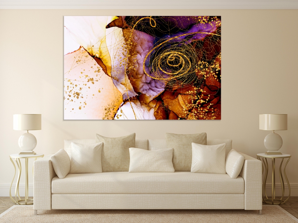 

Картина на холсте Абстракция Golden Ratio 45х60 см.