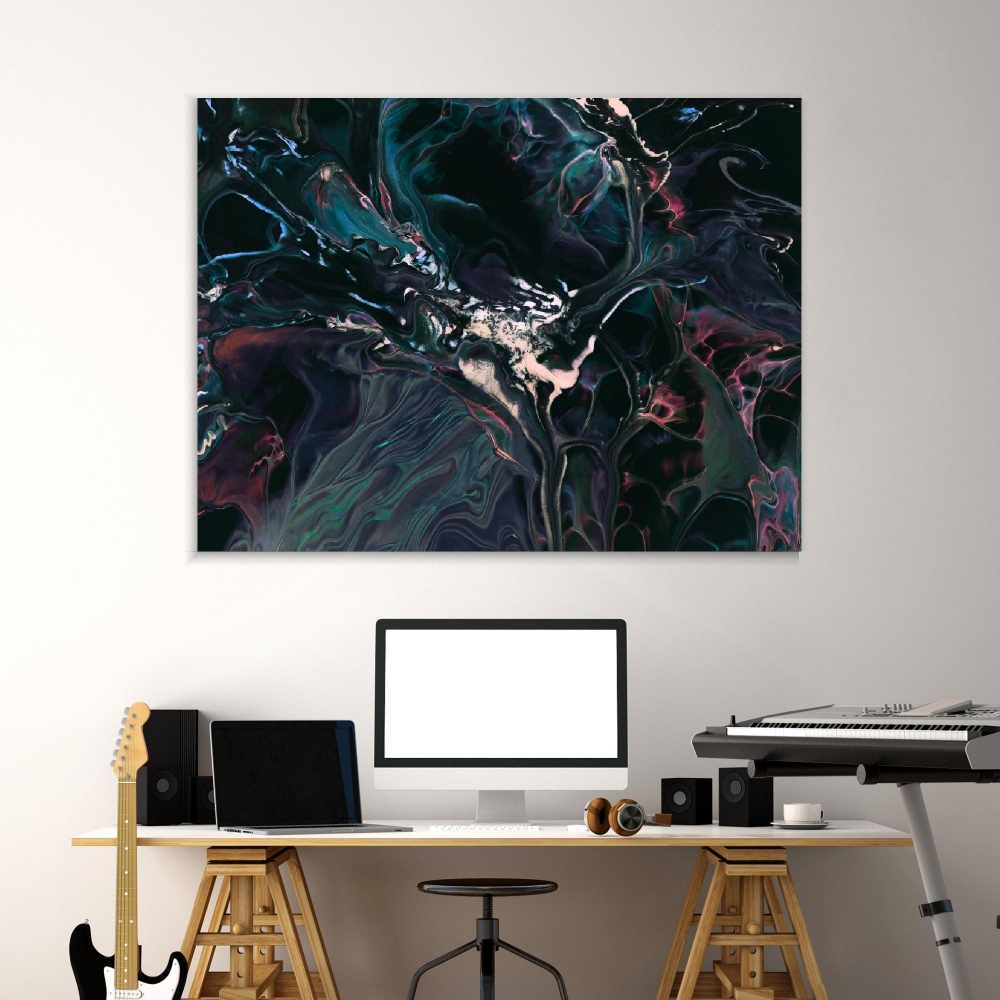 

Картина на холсте Абстракция Marble Texture On Canvas 110х150 см.
