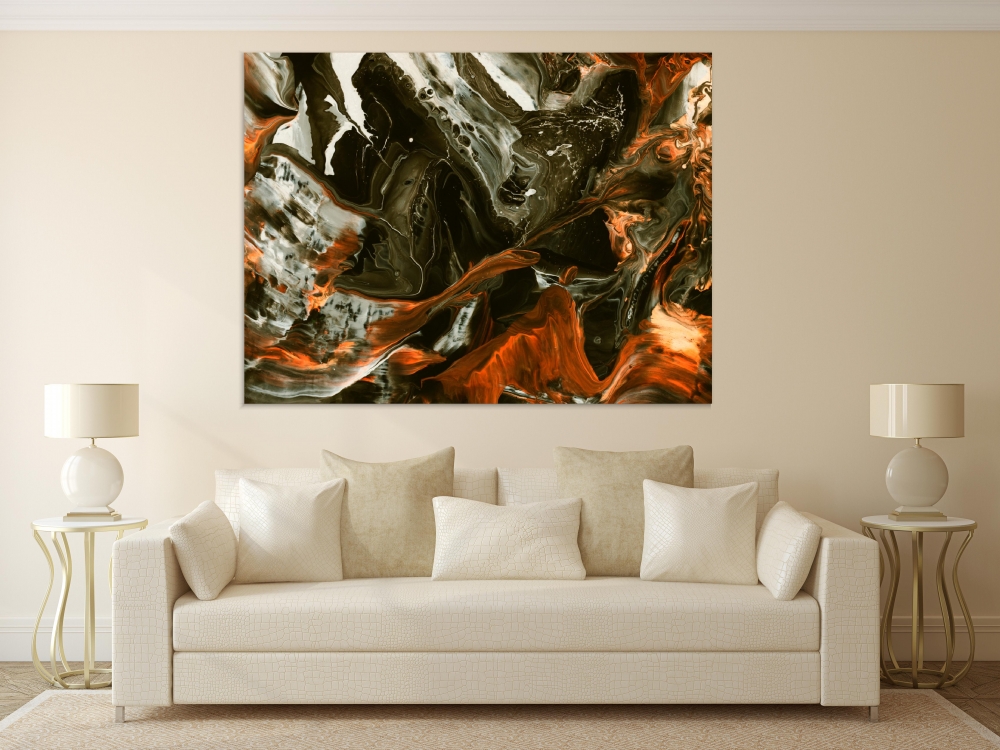 

Картина на холсте Абстракция Background Painting 110х150 см.