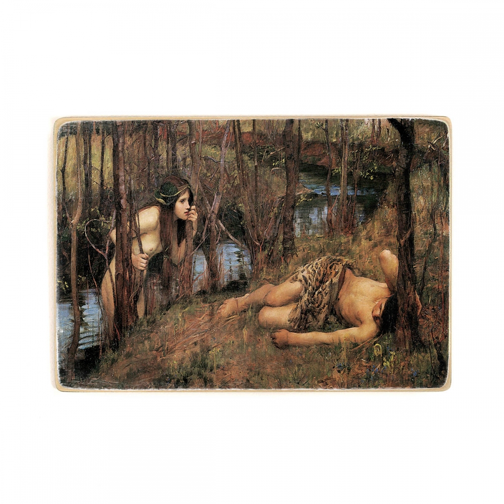 

Деревянный постер Искусство John William Waterhouse - A Naiad А2