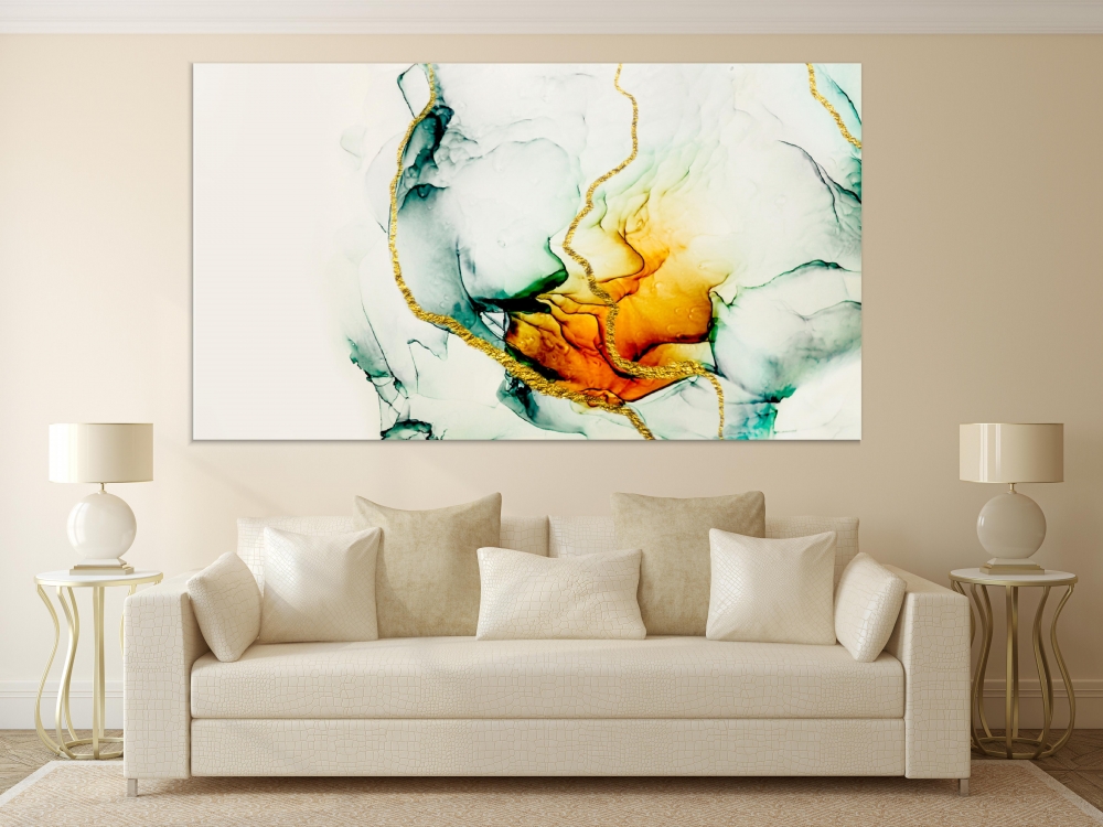 

Картина на холсте Абстракция Transparent Creativity 40х80 см.