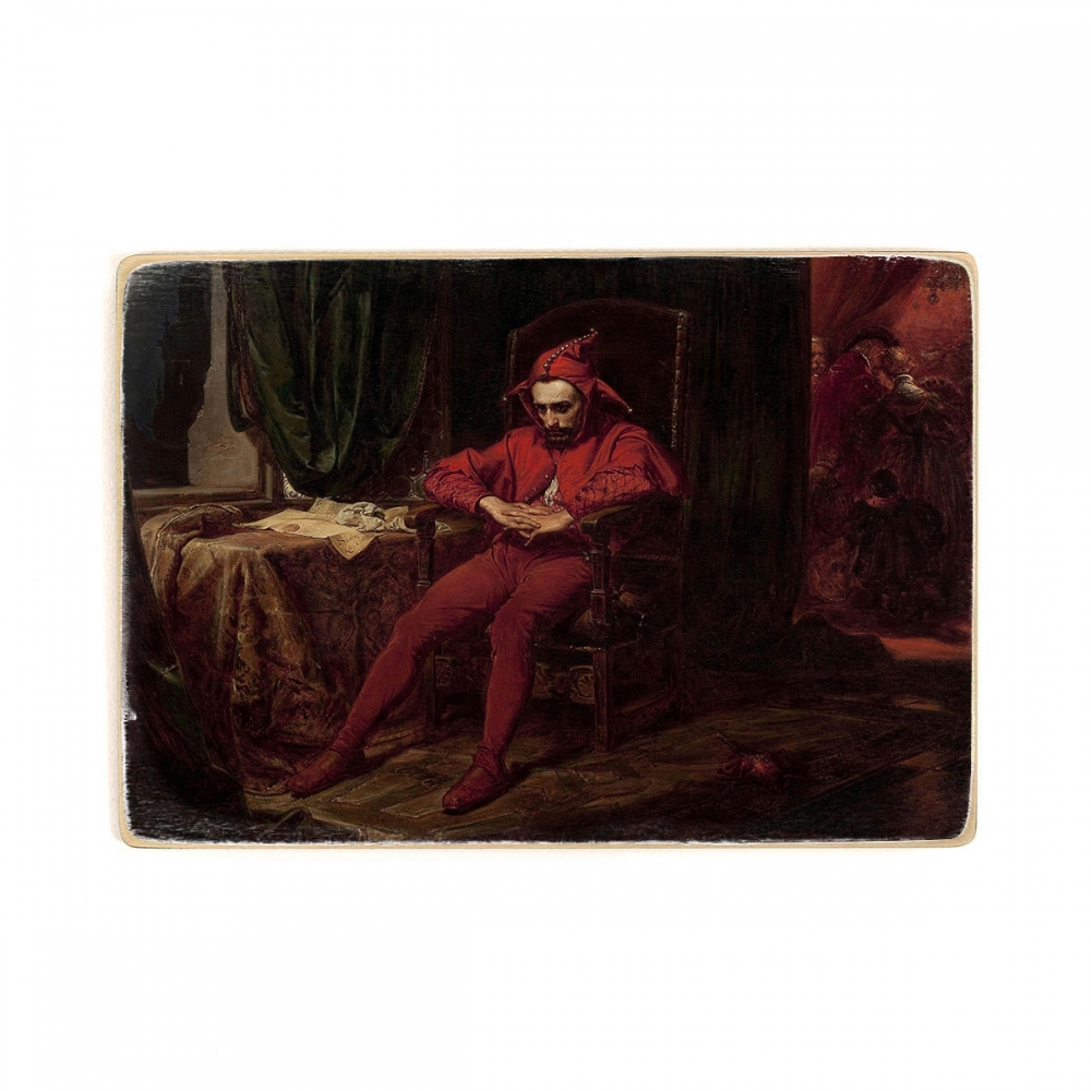 

Деревянный постер Искусство Jan Matejko - Stańczyk А2