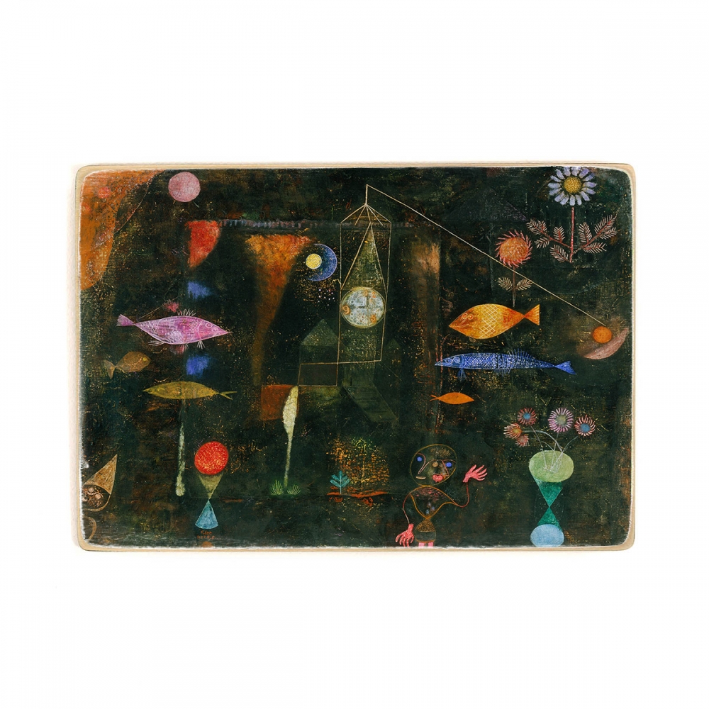 

Деревянный постер Искусство Paul Klee, Swiss - Fish Magic А2