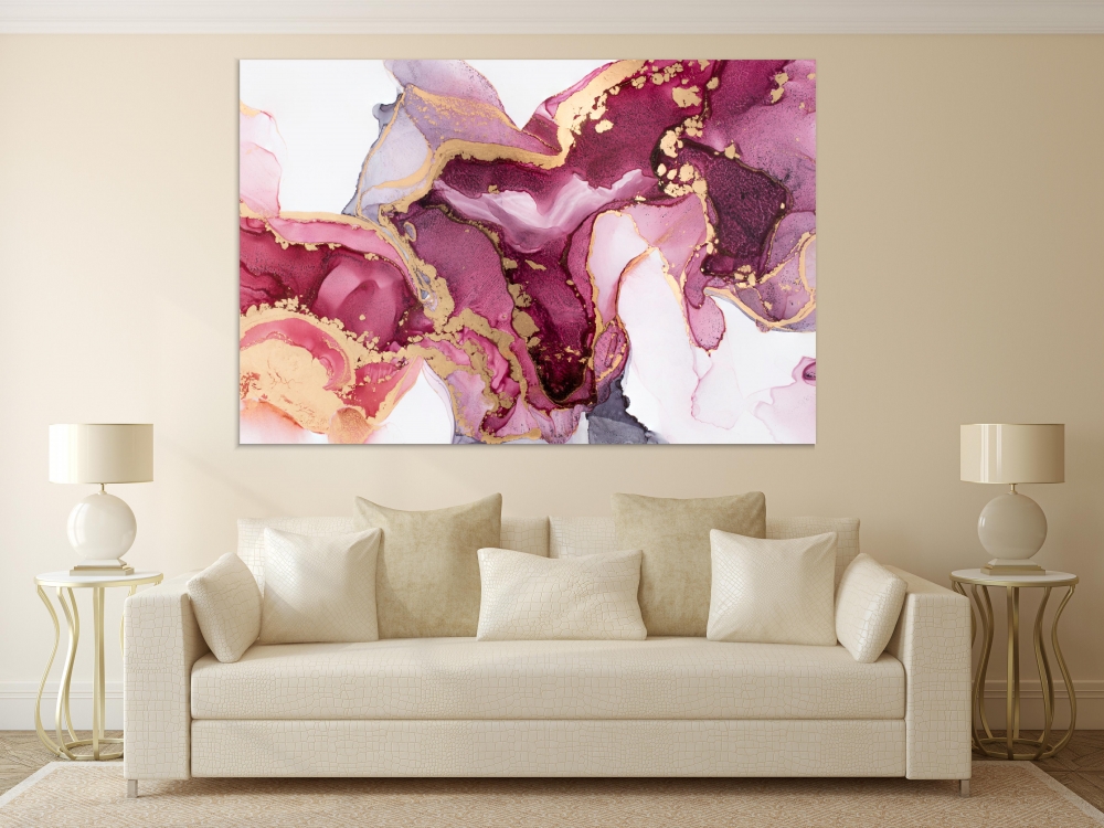 

Картина на холсте Абстракция Mixture Of Colors On A White Background 45х60 см.