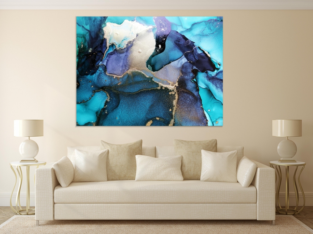 

Картина на холсте Абстракция Abstract Mosaic 90х120 см.