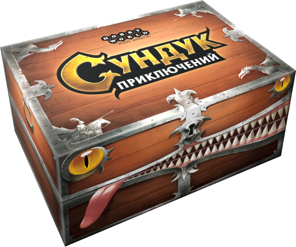 

Настольная игра Hobby World Сундук Приключений (Dungeon Roll) (1692)