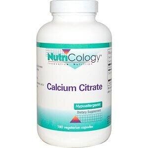 

Цитрат кальция Calcium Citrate Nutricology 180 капсул (NC001)