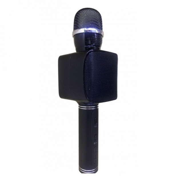 

Беспроводной Bluetooth микрофон для караоке Magic Karaoke YS 68 портативный два динамика с мембраной низких частот Чёрный