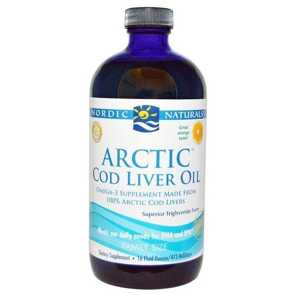 

Рыбий жир из печени трески Cod Liver Oil Nordic Naturals апельсин 473 мл (NN027)