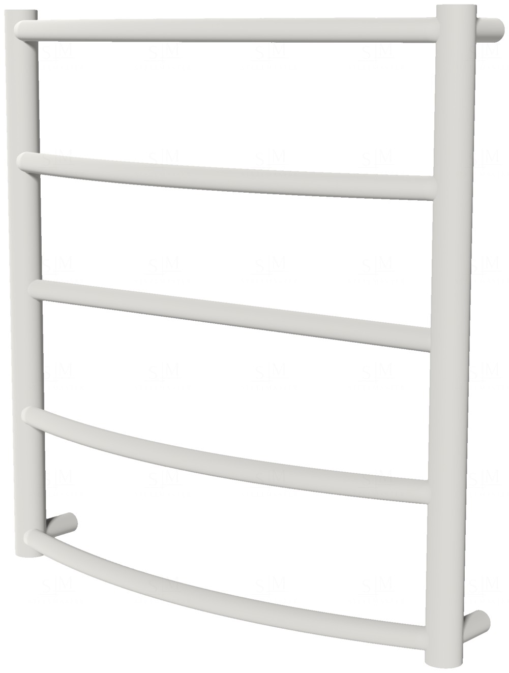 

Сушилка для полотенец Classic 5 белая RAL9016 лесенка 550x532, white