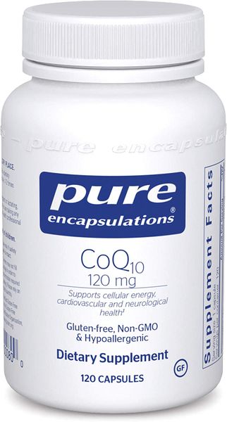 

Коэнзим Q10 CoQ10 Pure Encapsulations 120 мг 120 капсул (PE204)