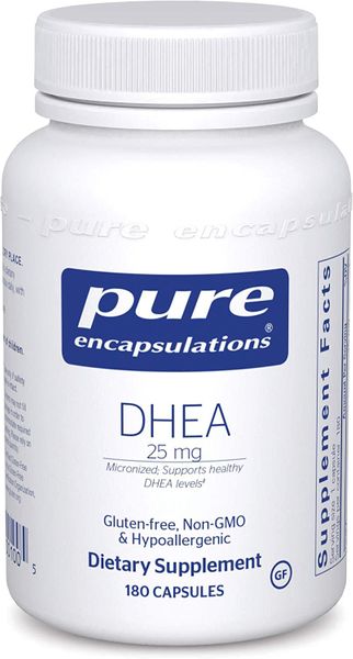 

DHEA Дегидроэпиандростерон DHEA Pure Encapsulations 25 мг 180 капсул (PE044)