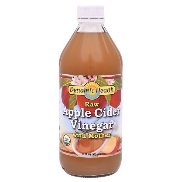 

Яблочный уксус Apple Cider Vinegar With Mother Dynamic Health 473 мл (DNH012)