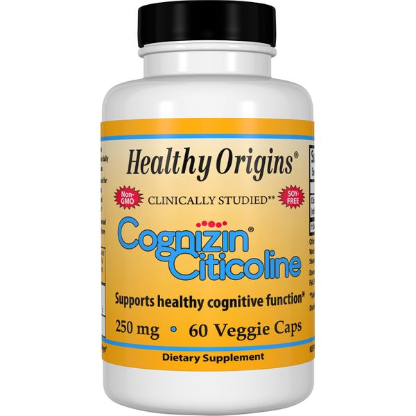 

Цитиколин Cognizin Healthy Origins 250 мг 60 капсул (HO047)