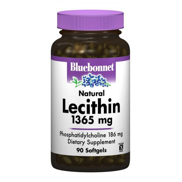 

Лецитин Natural Lecitin Bluebonnet Nutrition 1365 мг 90 капсул (BB054)