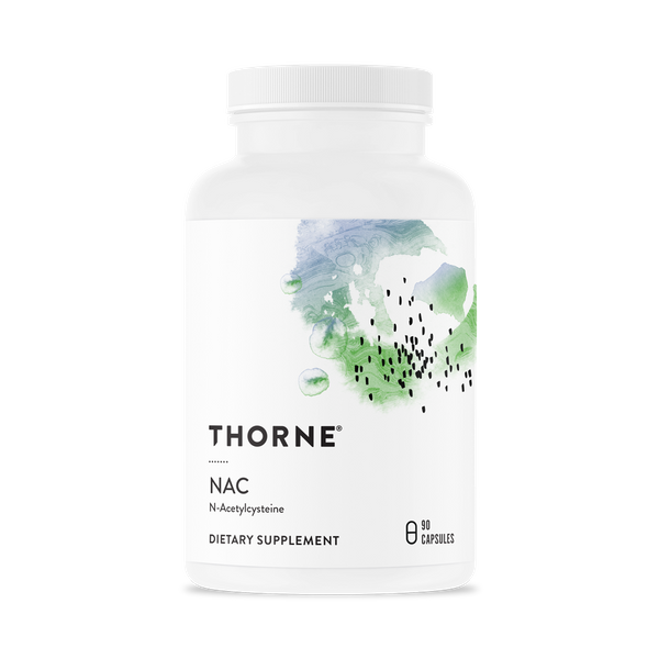 

Ацетилцистеин NAC N-Acetyl Cysteine Thorne Research 90 капсул (TRS068)