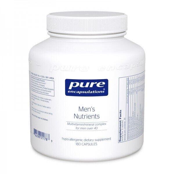 

Витамины для мужчин 40+ Men's Nutrients Pure Encapsulations 180 капсул (PE163)