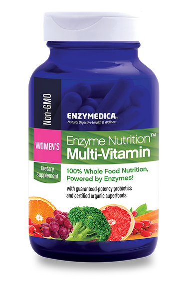 

Мультивитамины и ферменты для женщин Enzyme Nutrition Multi-Vitamin Women's Enzymedica 60 капсул (EM032)