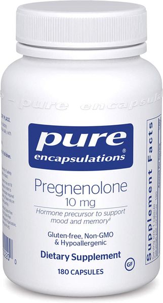 

Прегненолон Pregnenolone Pure Encapsulations 10 мг 180 капсул (PE089)