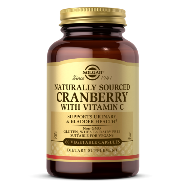 

Клюква + витамин С Cranberry Vitamin C Solgar 60 капсул (SOL132)