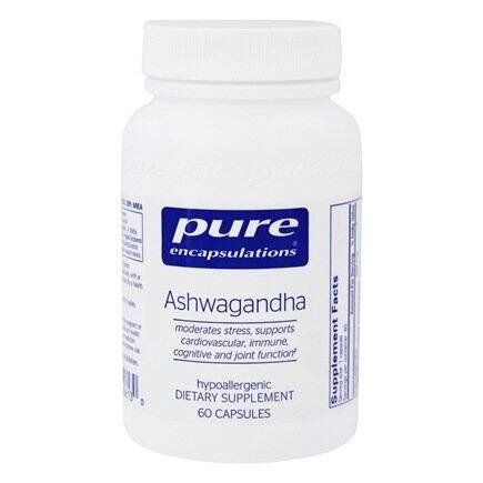 

Ашвагандха Ashwagandha Pure Encapsulations 60 капсул (PE024)