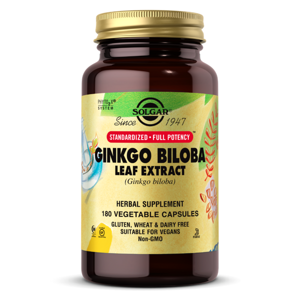 

Гинкго Билоба Ginkgo Biloba Solgar 180 капсул (SOL096)