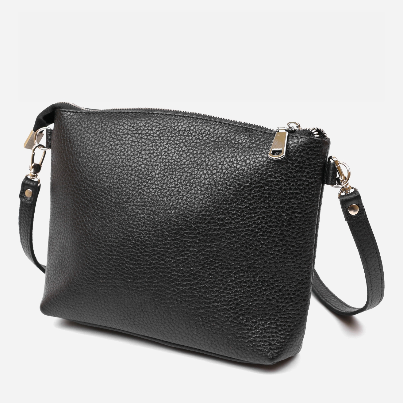 

Женская сумка кожаная Shvigel leather-16341 Черная
