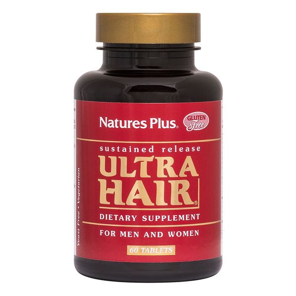 

Комплекс для роста оздоровления волос для мужчин и женщин Ultra Hair Nature's Plus 60 таблеток (NP132)