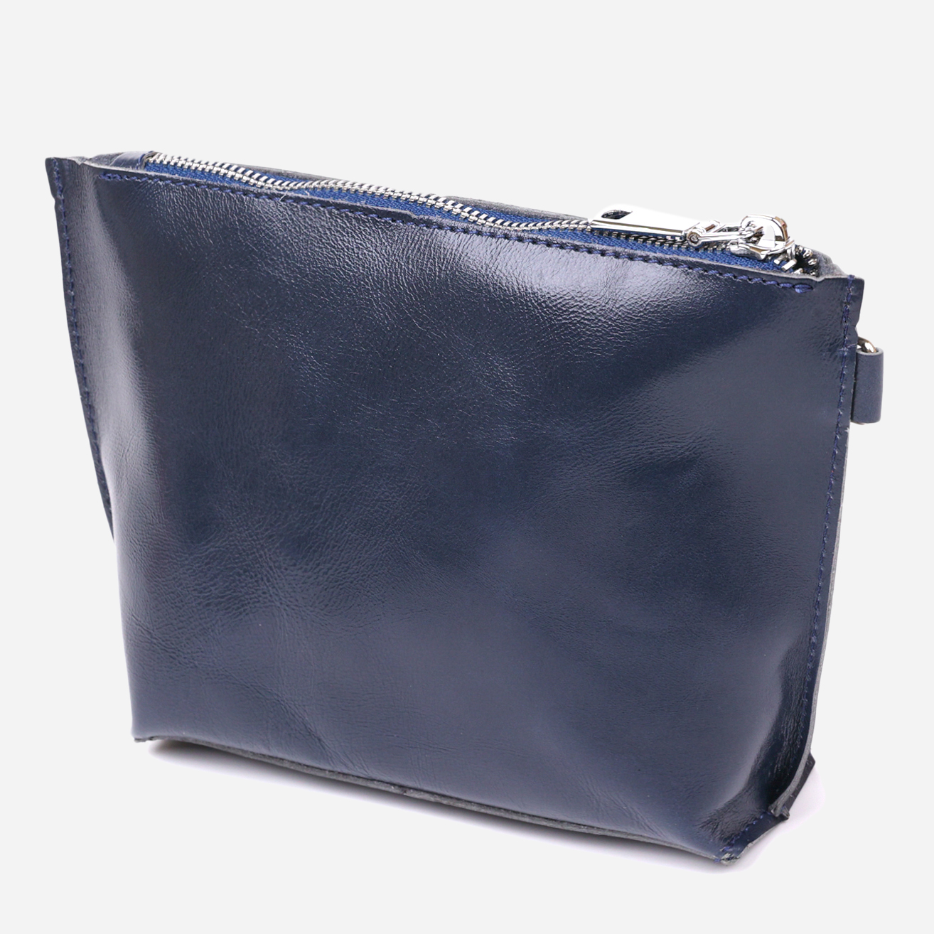 

Косметичка Shvigel leather-16413 Синяя