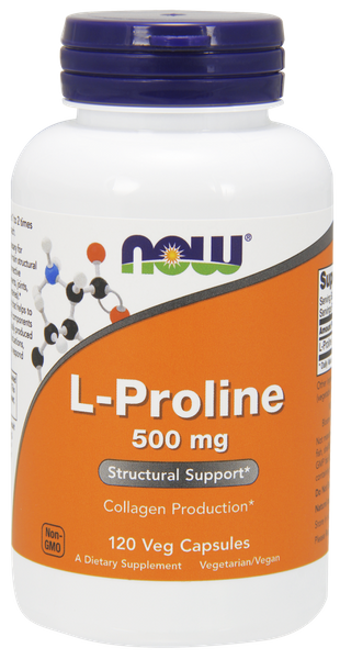 

Пролин L-Proline Now Foods 500 мг 120 капсул (NF110)